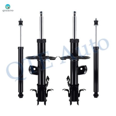 Set Front Suspension Strut-Rear Shock Absorber For 2011-2017 Nissan Juke FWD