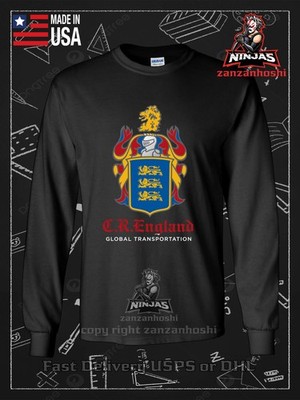 CR England Global Transportation Men's Long Sleeve T-Shirt American Size T-Shirt