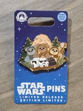2024 Disney Parks Star Wars Monthly LR Pin 1/12 Ewok Wicket Ewoks Endor Pin