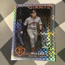 2024 Topps Chrome Update Series - X-Fractor #USC185 Jung-Hoo Lee