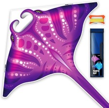 3D Red Pterosaur Kite for Boys  Adults Easy to Fly,Beach Trip Outdoor Games Sin