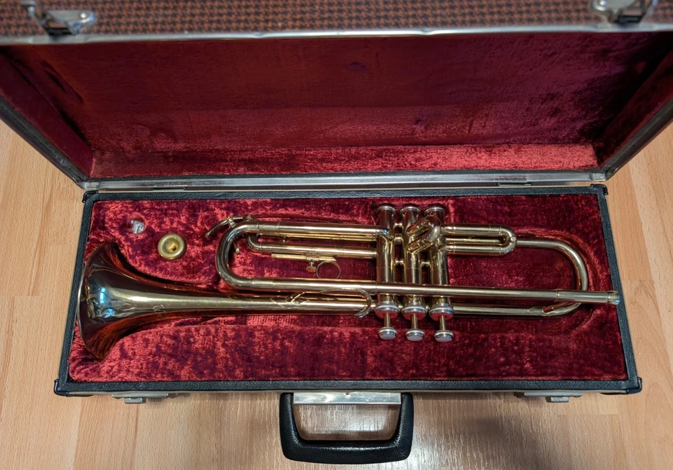 Trompete Weltklang R446 Mit Koffer Sn: 98399 - Bild 3 von 4