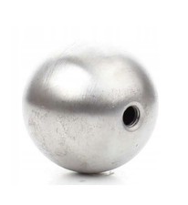 Steel ball ∅90mm with M12 thread hollow ball decorative ball with thread...