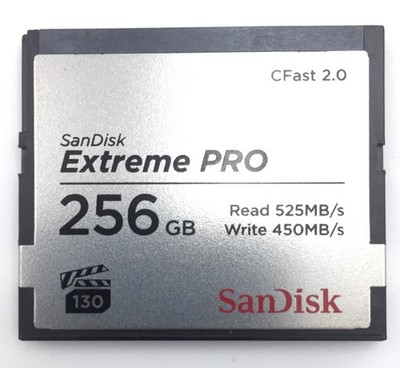 SanDisk 256GB Extreme PRO  CFast  Memory Card (SDCFSP-256G-G46D)