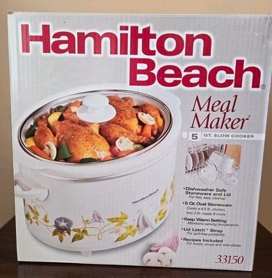 Meal Maker - Hamilton BeachProctor-Silex Model 33150 TypeSC10 Slower Cooker
