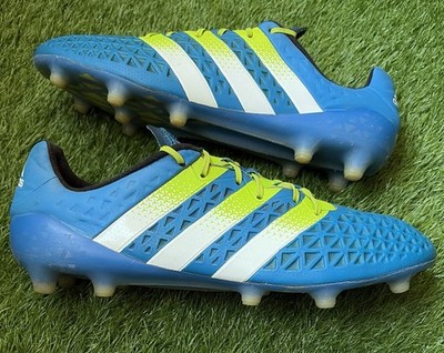 Adidas Ace 16.1 FG Fußballschuhe Größe UK 11,5 sehr selten blau multi
