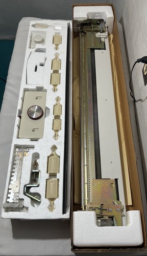 SILVER REED SRP-370 Rubber Knitting Machine Pile Rib Knitter - Excellent! - Bild 9 von 9