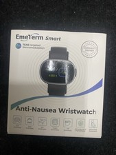 EmeTerm Smart Anti-Nausea Wristwatch Touchscreen Sickness Relief Open Box