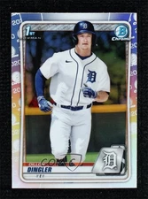 2020 Bowman Draft Chrome Refractor Dillon Dingler #BD-144