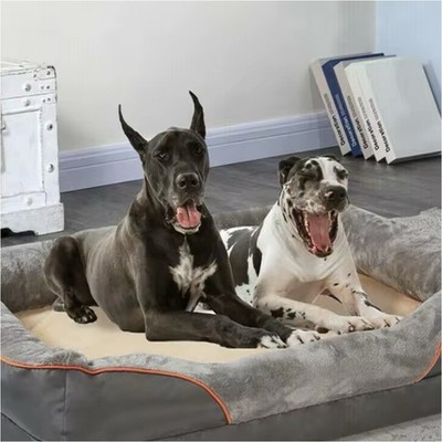XL Orthopedic Waterproof Sofa Dog Bed, Removable Cover, Anti-Skid, Sponge Foam