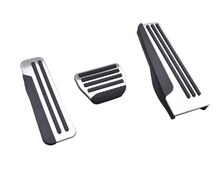 Cubierta de pedal de freno de gas AT Foot para 08 INFINITI EX25 EX35 EX37 FX37 FX35 FX50 3 PIEZAS Foto 2 de 4