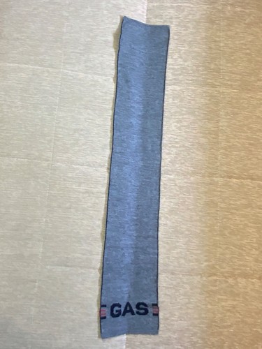 Kids scarf, Gas, blue/grey color, one size.