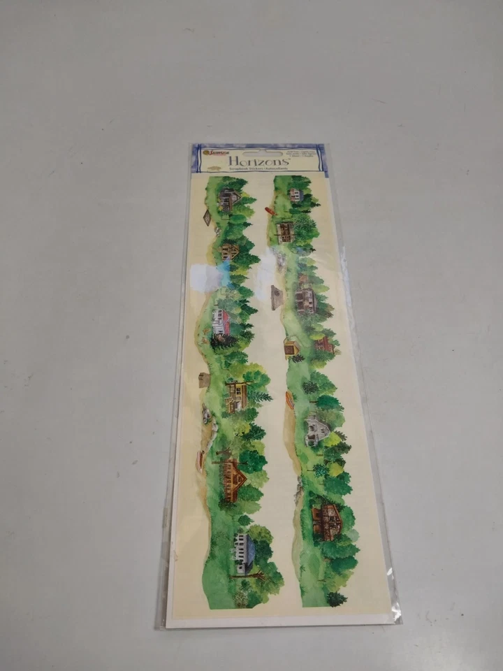 Наклейки на границу для скрапбукинга Sandylion Horizons Lakeside Cabin бескислотные 12 дюймов PHSB15 - Изображение 2 из 4