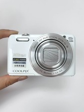 Nikon COOLPIX S7000 16.0MP 20X Optical Zoom Vintage Digital Camera White