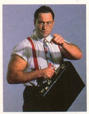 WWF WWE Merlin 1992 IRS Irwin R Schyster Wrestling Sticker 33