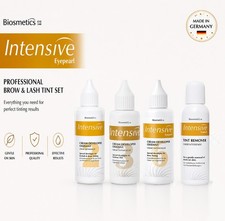 Biosmetics Intensive Brow Lash Tint Cream Developer Oxidant Remover 50ml