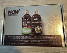 WOW Apple Cider Vinegar Shampoo and Conditioner Kit 2 x 16.9 Fl Oz