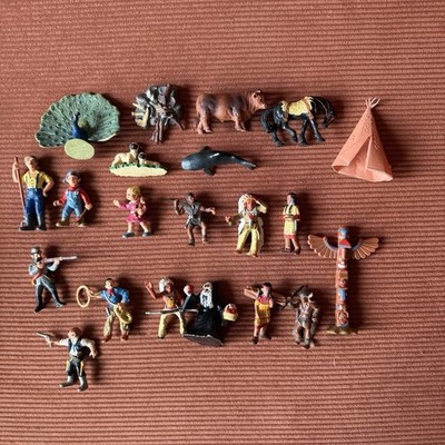 Vintage Disney Bullyland Figures Lot of 20 Bundle 80s 90s Evil Witch Native Rare