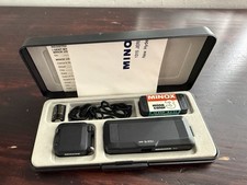 Vintage MINOX EC Subminiature Spy Camera Set W/Flash Holder Untested