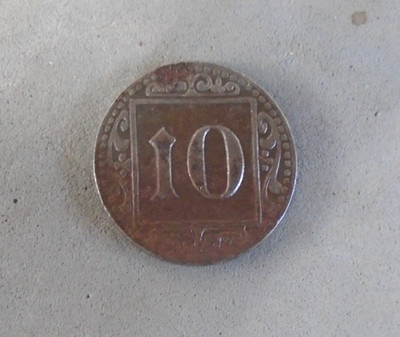 Munster Germany 10 pfenning 1918