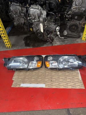 02-05 Subaru Forester SG5 SG9 Headlight Right + Left Complete Set OEM