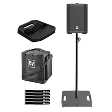 Electro-Voice EVERSE8-US 8" 2-Way Battery Powered Speaker Black w Gravity Stand