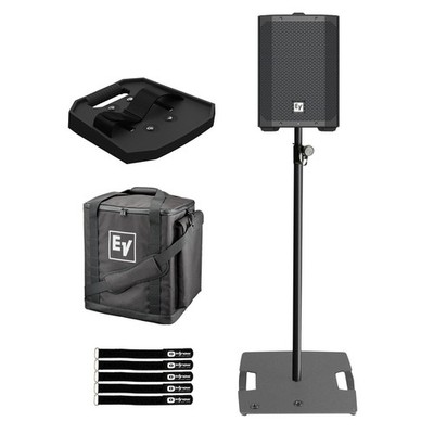 Electro-Voice EVERSE8-US 8'' 2-Way Battery Powered Speaker Black w Gravity Stand