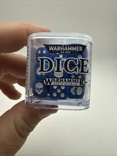 Warhammer Dice, Age of Sigmar, 40k, Blue - Factory Sealed - Free Shipping