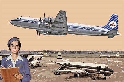 Roden Models 302 1:144 Dc7C Royal Dutch Airliner Aircraft Model Kit