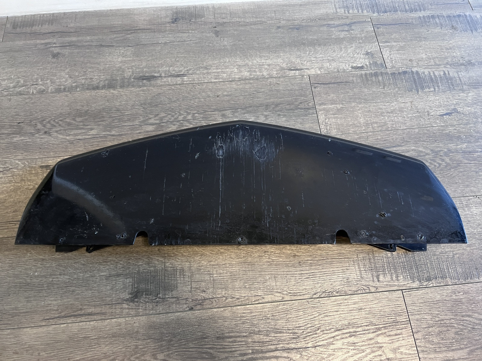 LAMBORGHINI AVENTADOR FRONT BUMPER LIP SPOILER SPLITTER OEM 470807059 