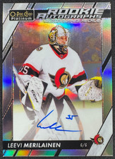 2024-25 O-Pee-Chee Platinum #R-LM Leevi Merilainen Rainbow Rookie Auto Update