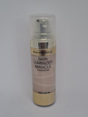 Max Factor Skin Luminizer Miracle Foundation 30ml LIGHT IVORY 40 SEALED Rare x1 