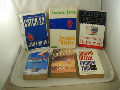 Joseph Heller 6 Books Catch-22 Closing Time + 4 More American Classic Literature