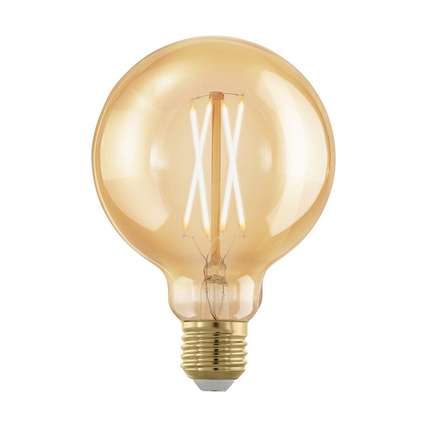 Eglo Led Filament G95 Globe 4W = 30W E27 Gold 320Lm Extra Warmweiß 1700K Dimmbar-image