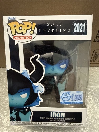 Funko Pop! Solo Leveling Iron Vinyl Figure #2021 - Animation Collection Dmgd Box