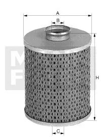 MANN-FILTER H 1032 Filtro olio Cartuccia filtro - Immagine 3