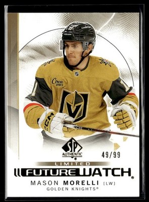 2024-25 SP Authentic Limited Future Watch Gold #119 Mason Morelli /99