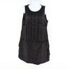 Charlotte Russe Mini Dress Womens Size M Black 100% Polyester Lined NEW $50