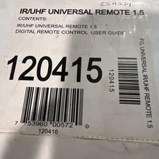 Dish Network IR UHF Universal Remote 1.5 1204...