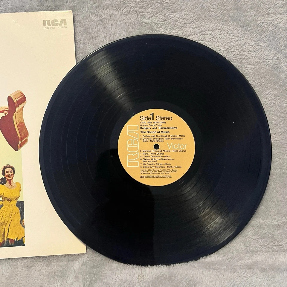 The Sound of Music (1965) An Original Soundtrack Recording (used) - Image 4 of 4