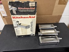 KitchenAid KPRA 3-teiliges Pasta Roller & Schneider Aufsatz Set - Made in Italy