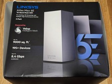 Linksys Atlas Max 6E Tri-Band Mesh WiFi 3-Pack Velop Intelligent Mesh AXE8400