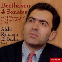 Audio Cd - Ludwig Van Beethoven - Quatre Sonates Pour Piano - Forlane -D- Neu