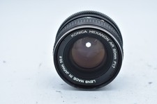 Konica 50mm F/1.7 Hexanon AE AR Mount Lens For Parts and Repair 