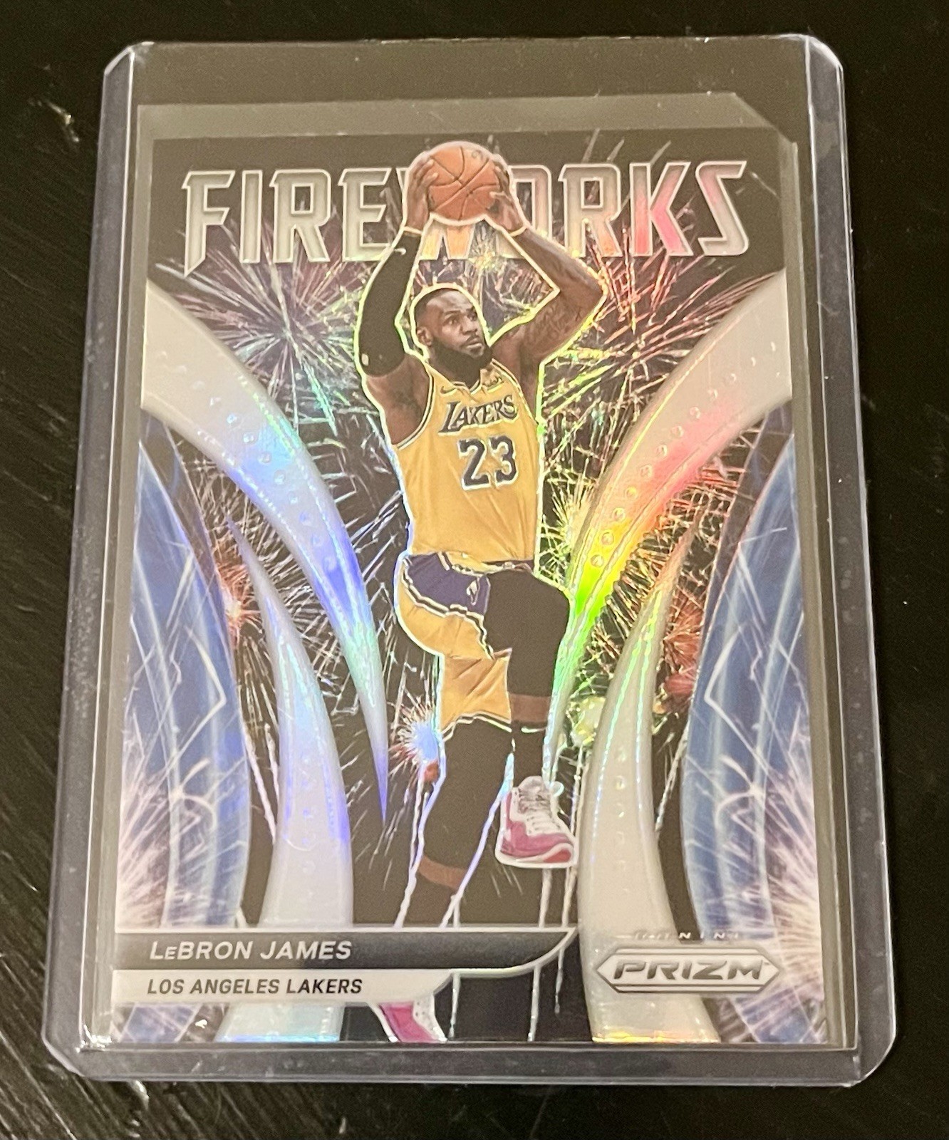 LeBron James 2021 Prizm #1 Fireworks - Silver Price Guide - Sports