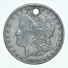 Early - 1899 Morgan Silver Dollar - 90% US Coin *400