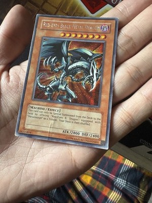 Red-Eyes Black Metal Dragon (Forbidden Memories FMR-001 Yu-Gi-Oh! VG Promo
