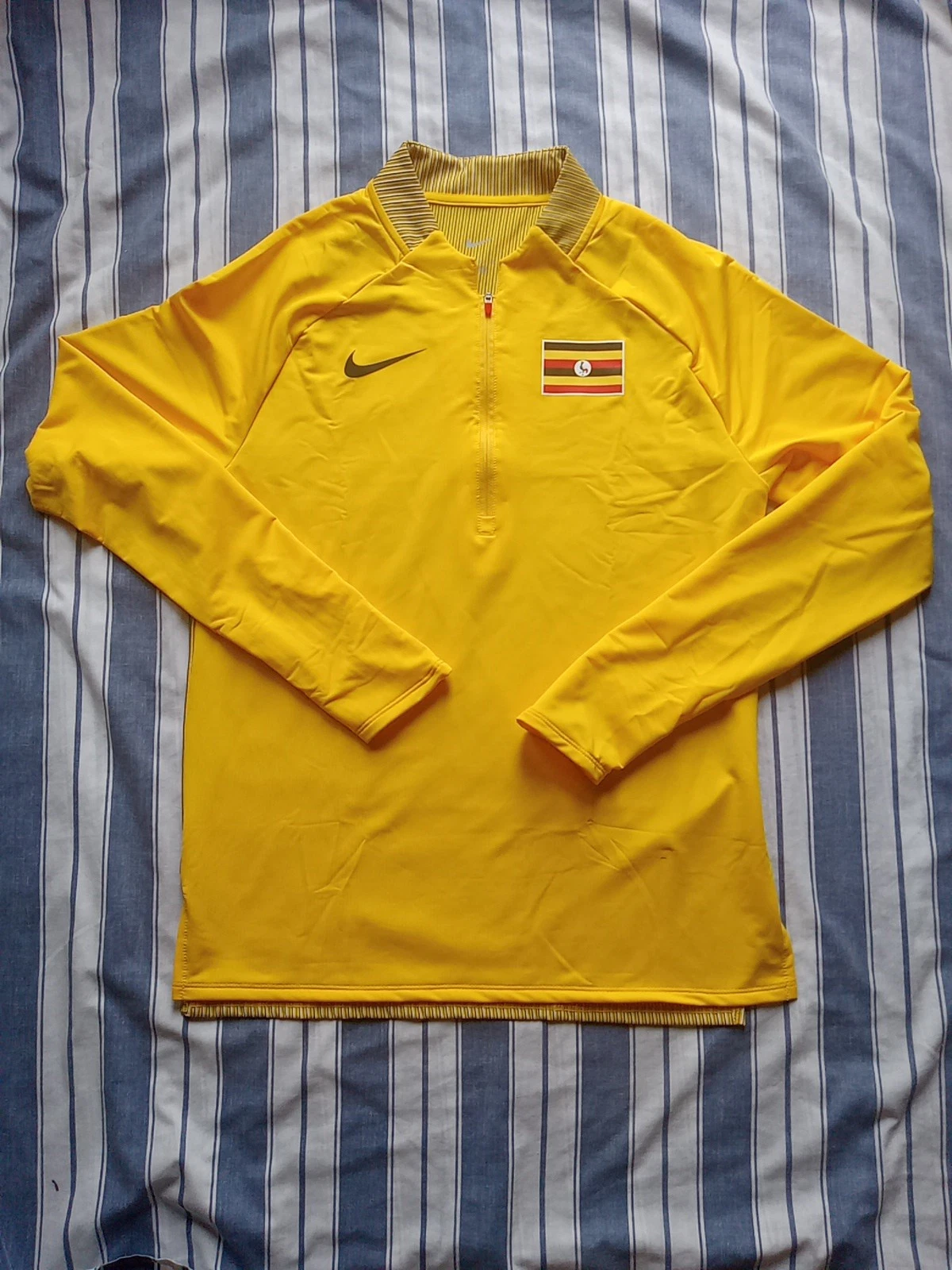 NWOT Medium Nike Pro Elite Uganda Running 1/2 Zip Jersey Men's CK3549-728