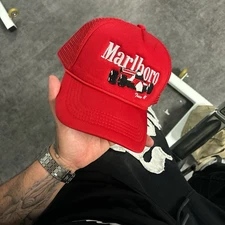 marlboro Racing Team 92 Vintage Remake Trucker Hat 