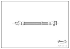 Flexible de frein Peugeot 108